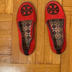 Red Tory Burch flats